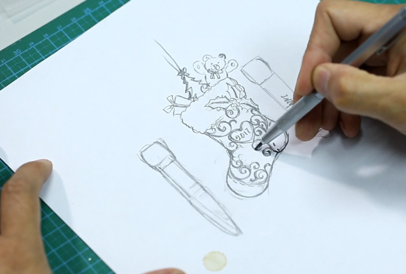 东莞亚凯特手绘设计 电脑制图